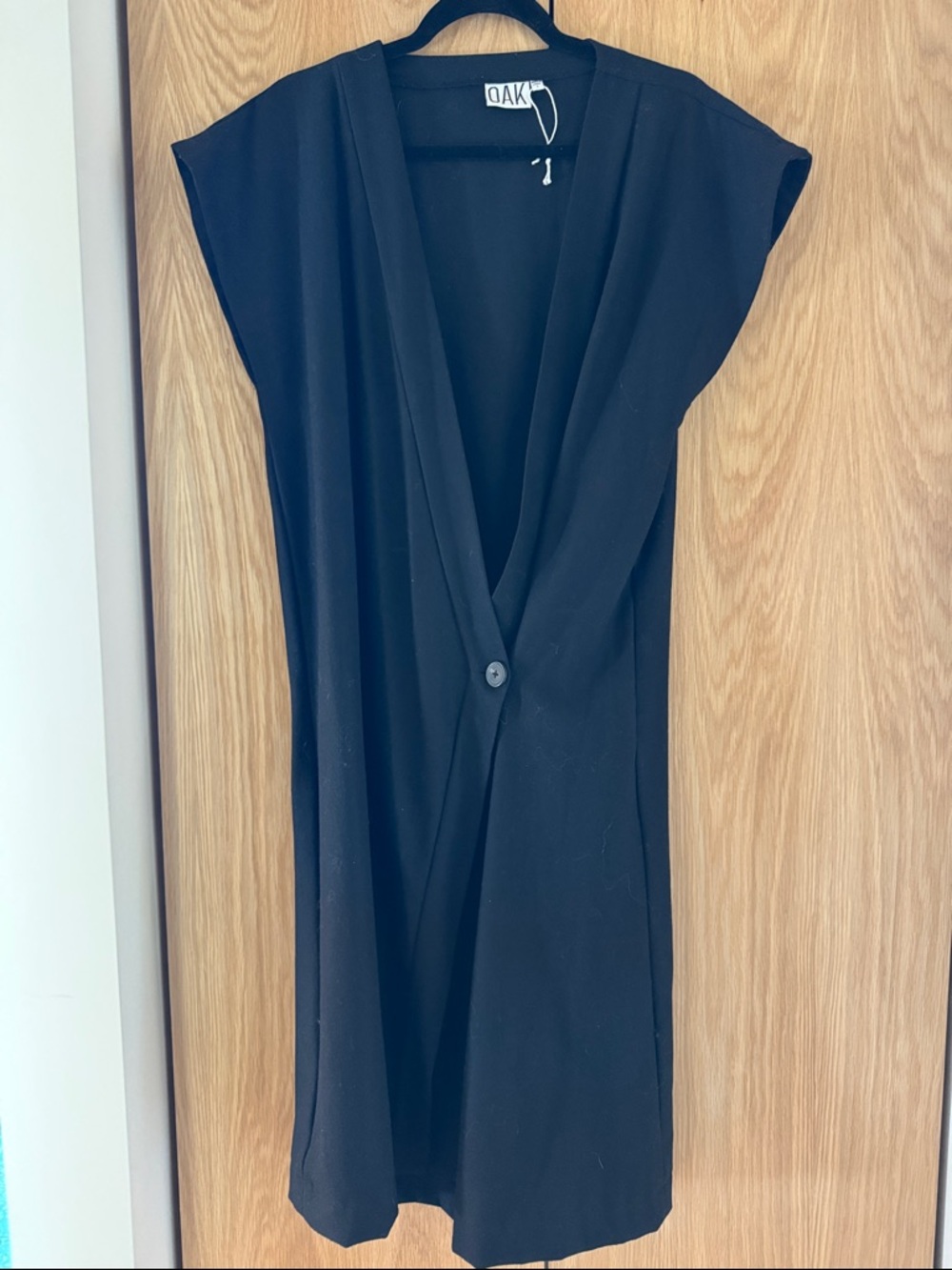 OAK NYC Drop Waist Kimono Style Dress